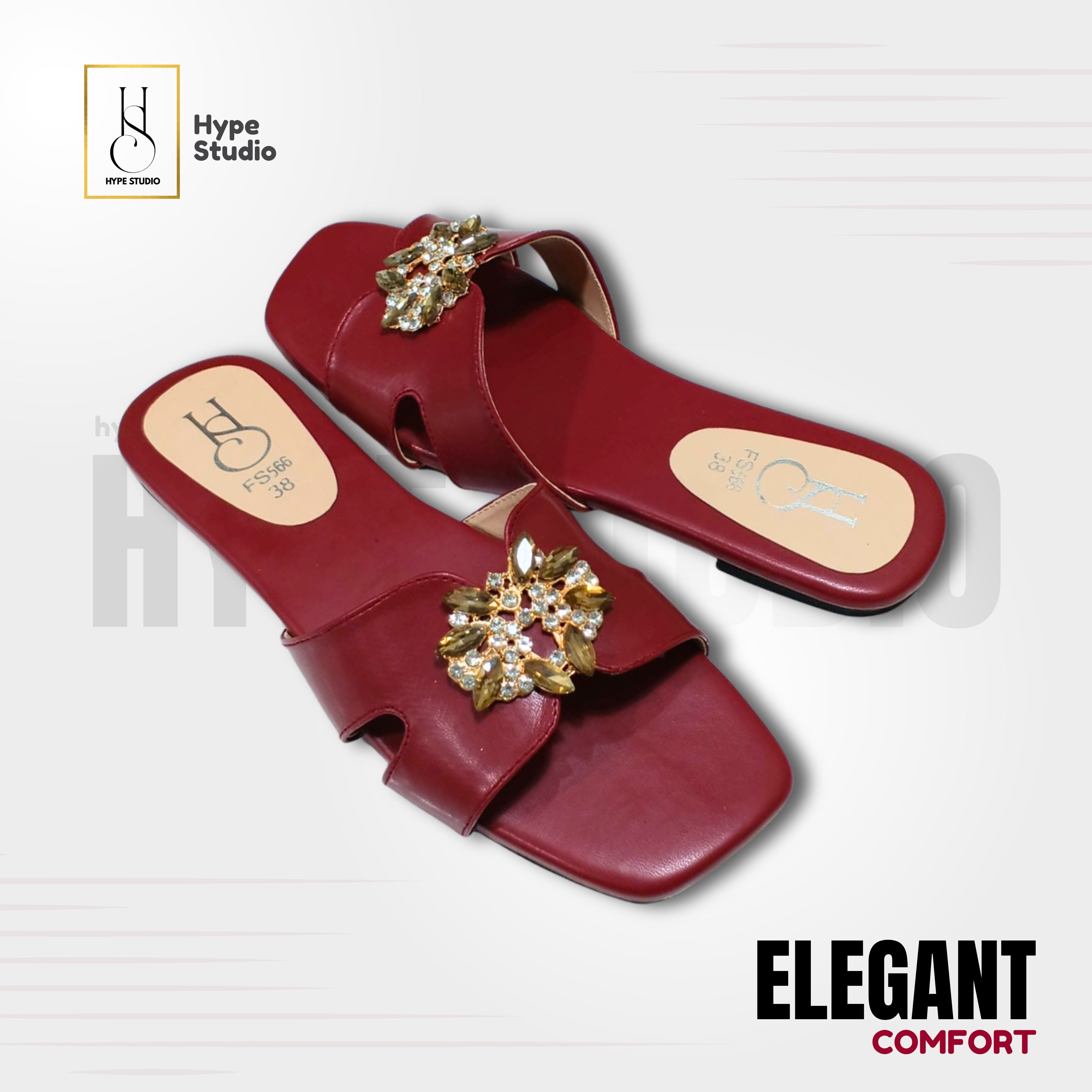 Elegant Comfort - Red