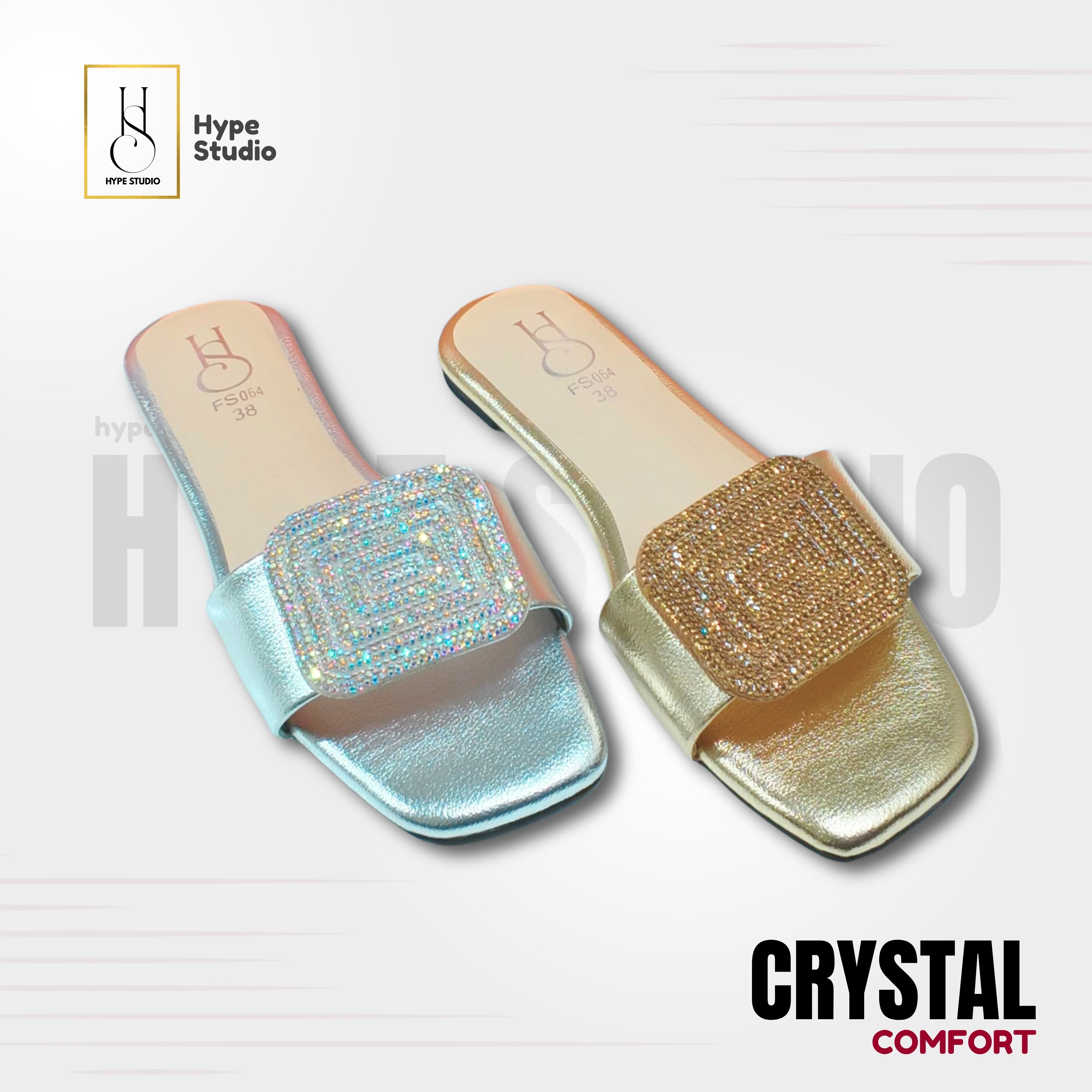 Crystal Comfort - Gold