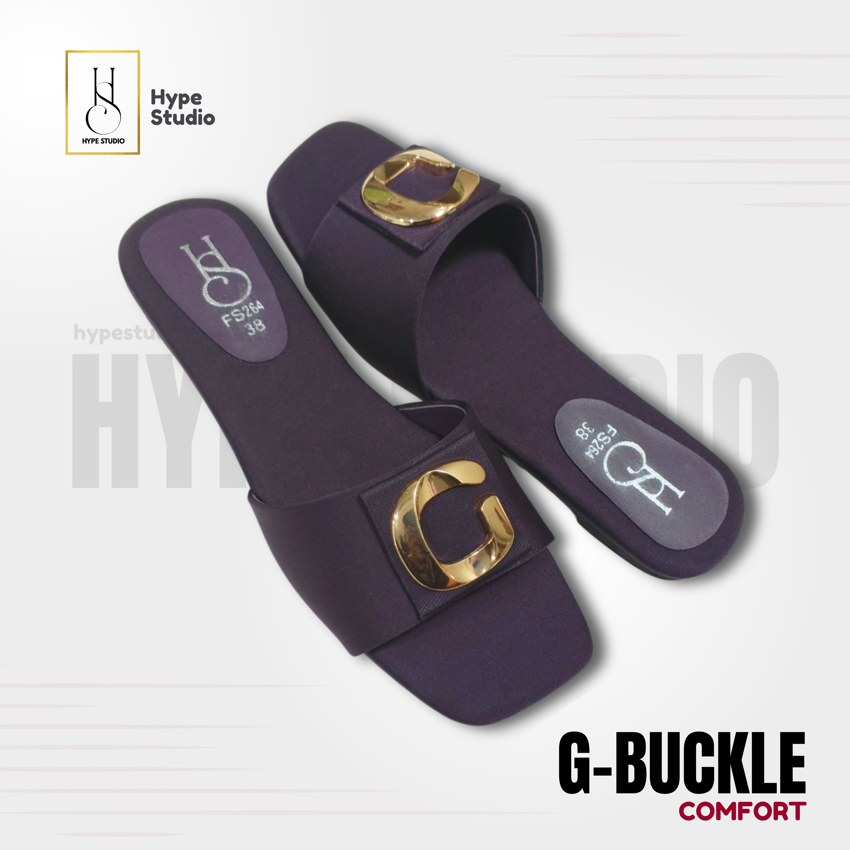 G-Buckle Comfort - Purple