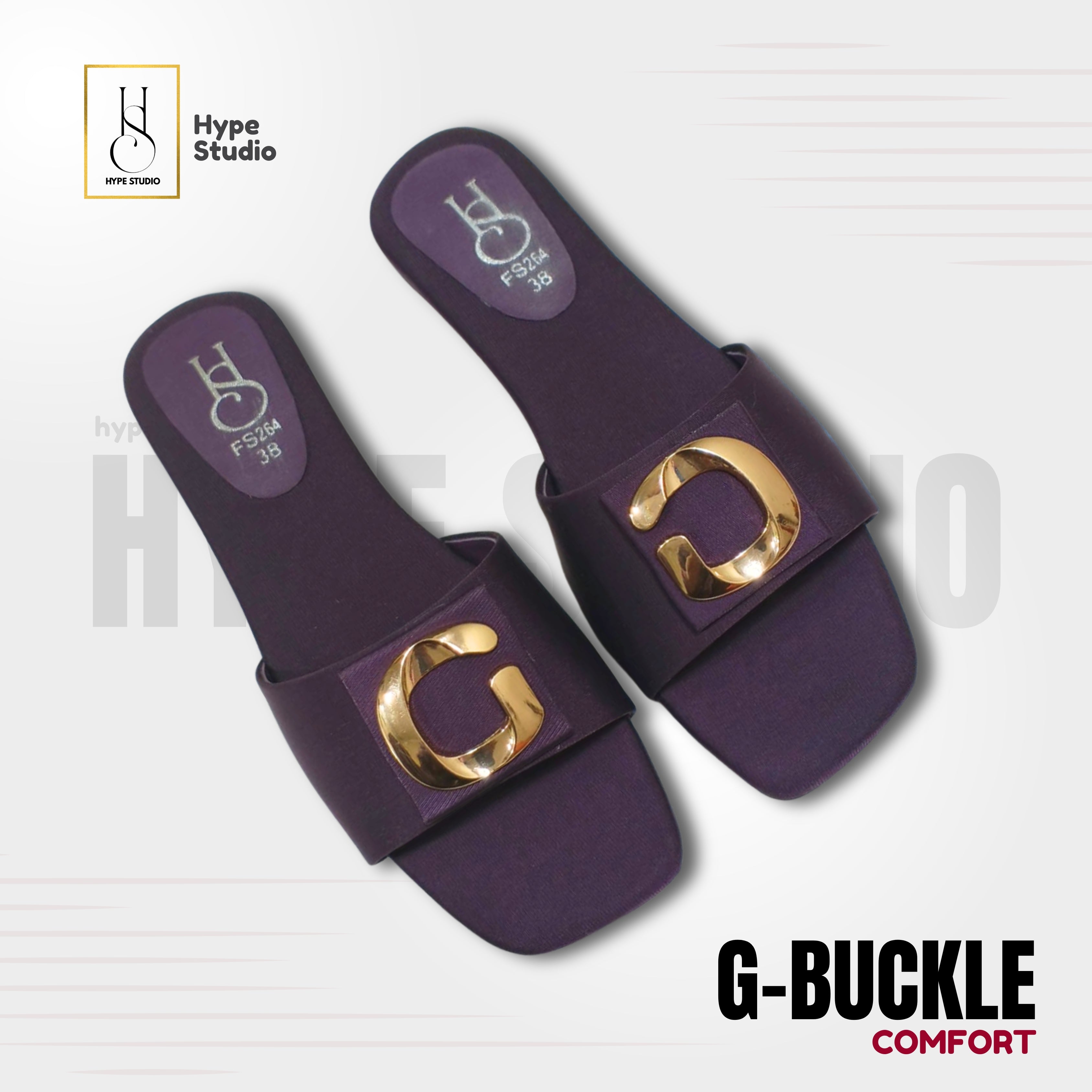 G-Buckle Comfort - Purple